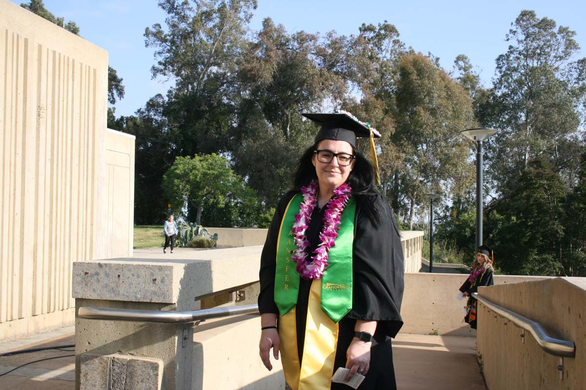 Graduates at Commencement