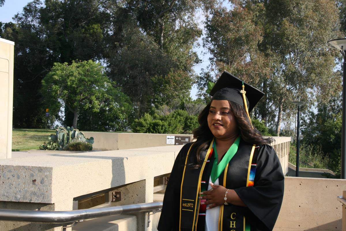 Graduates at Commencement