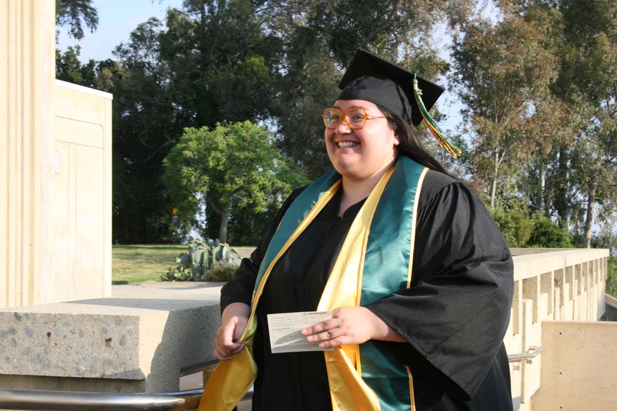 Graduates at Commencement