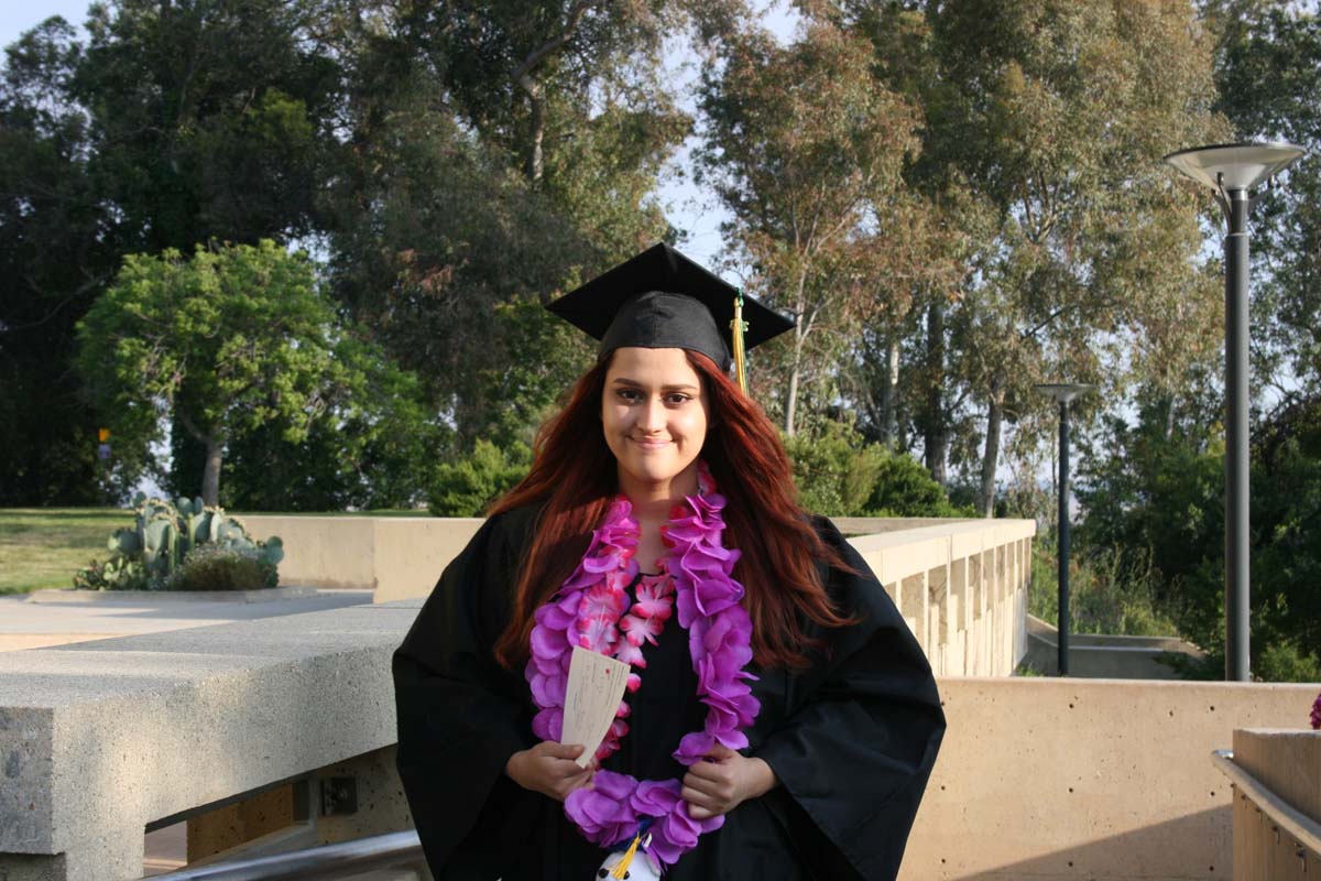 Graduates at Commencement