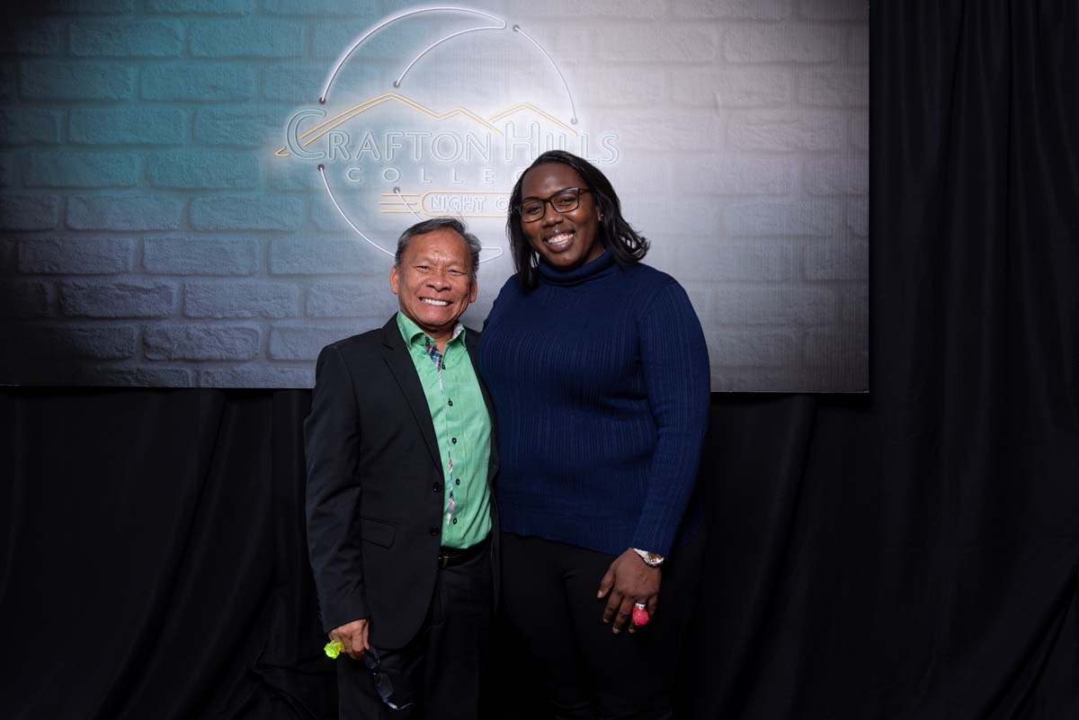 People enjoying the Crafton Night Out fundraiser