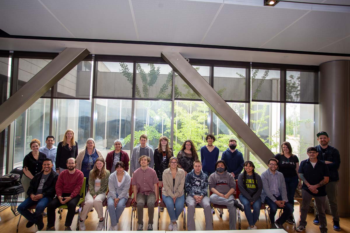 People enjoying the English Meet and Greet