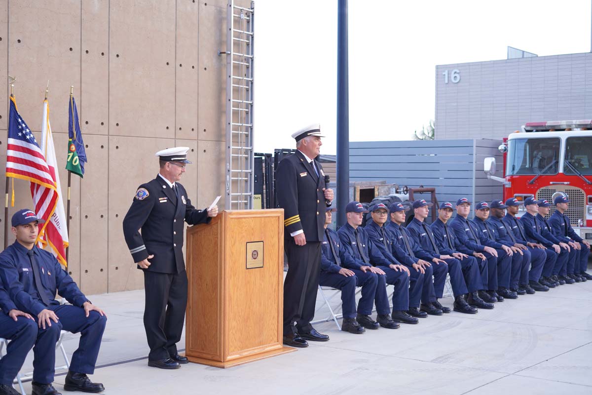 Fire Academy Graduation