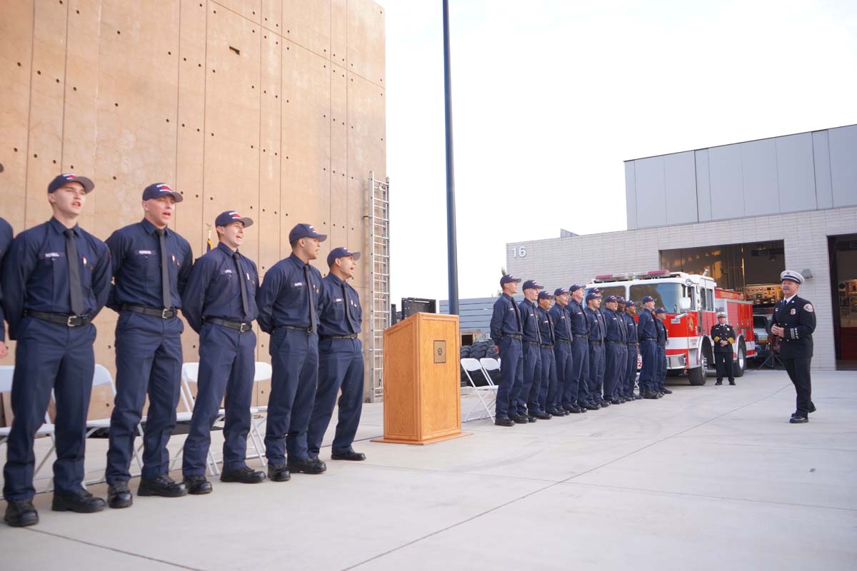 Fire Academy Graduation