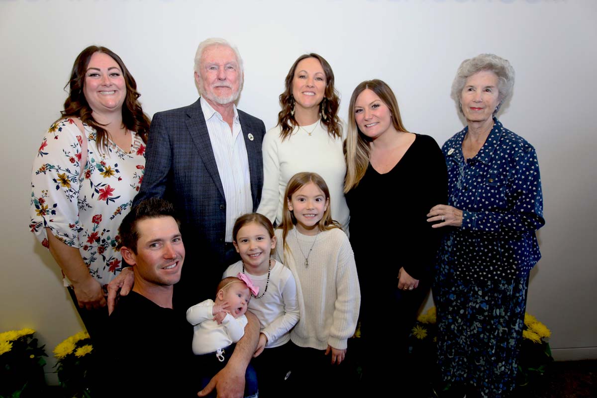People enjoying the naming ceremony