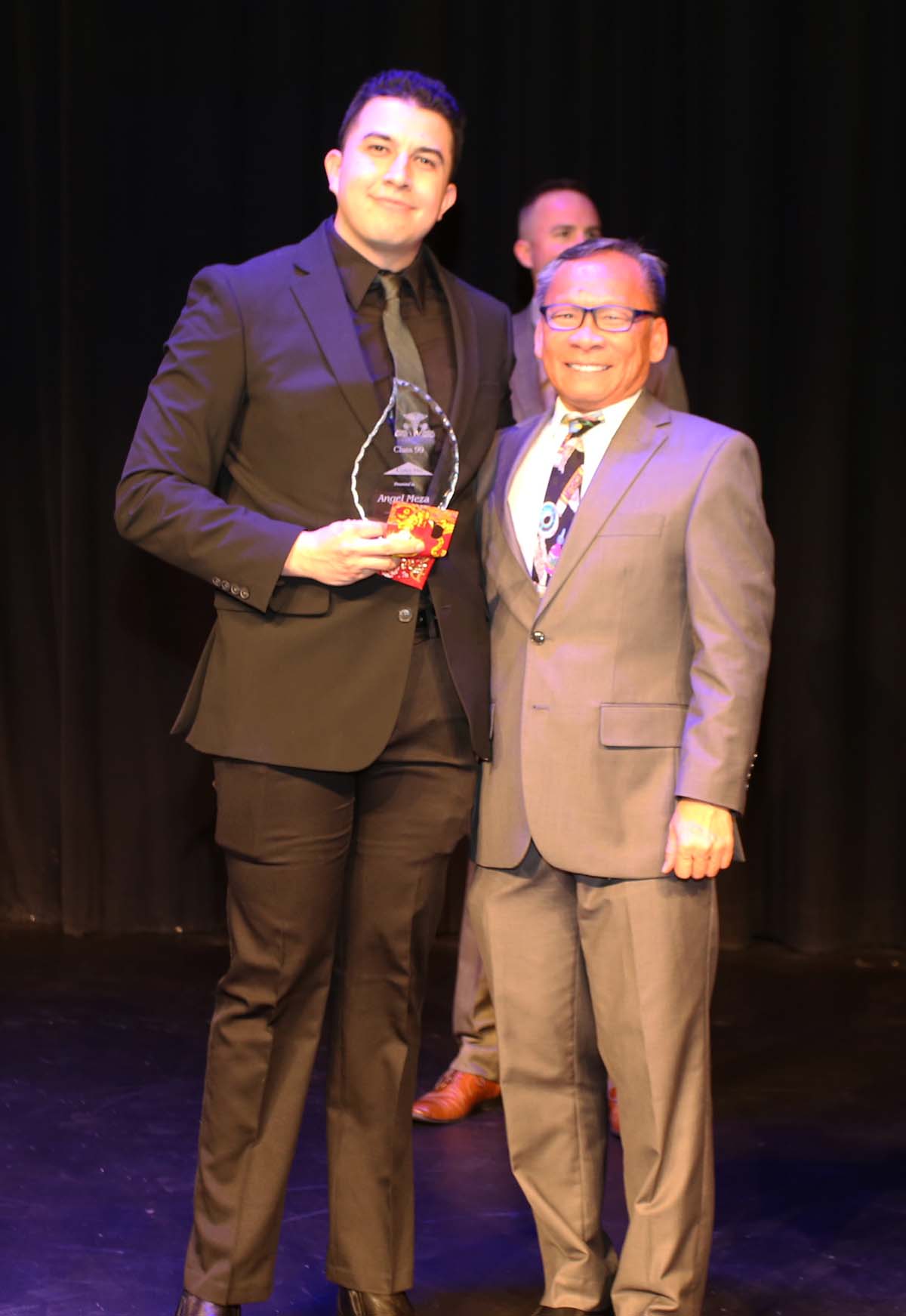 People attending the Paramedic Graduation