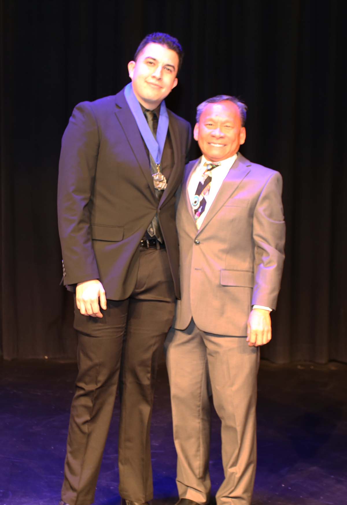 People attending the Paramedic Graduation