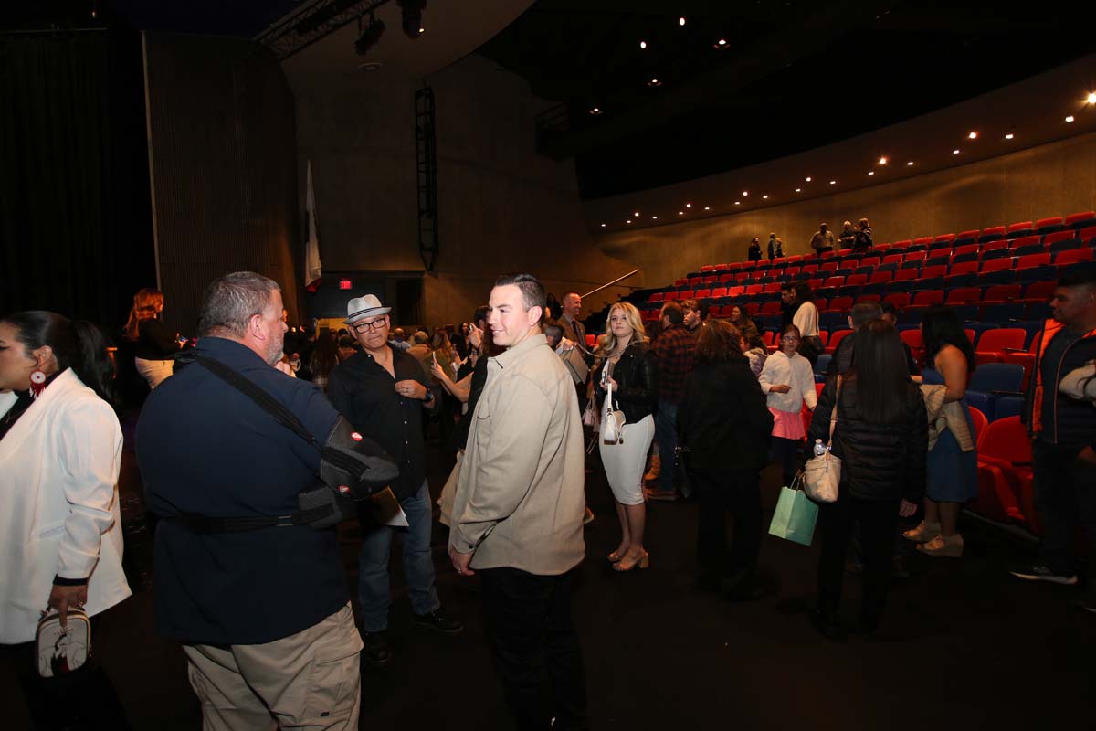 People attending the Paramedic Graduation