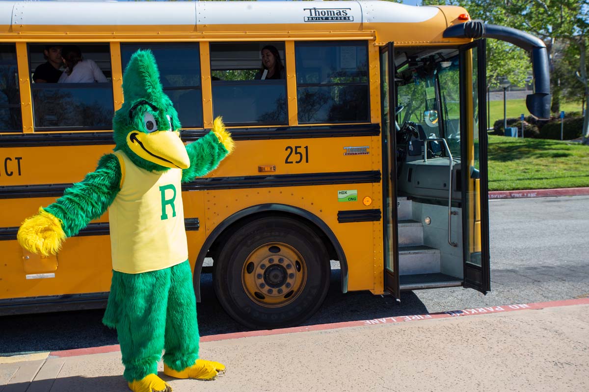 People enjoying Senior Day