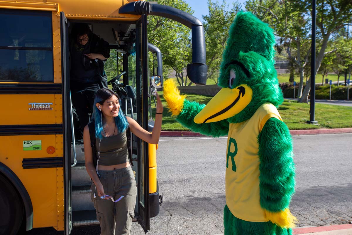 People enjoying Senior Day