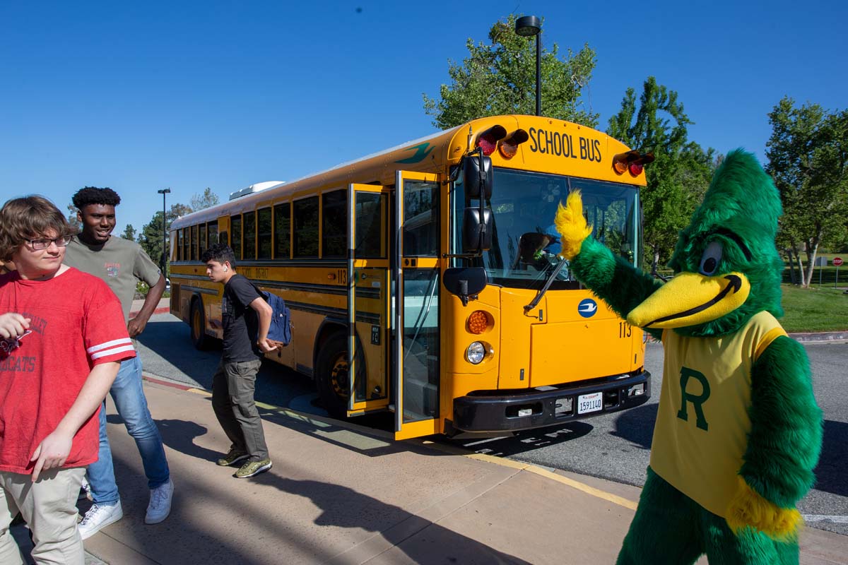 People enjoying Senior Day