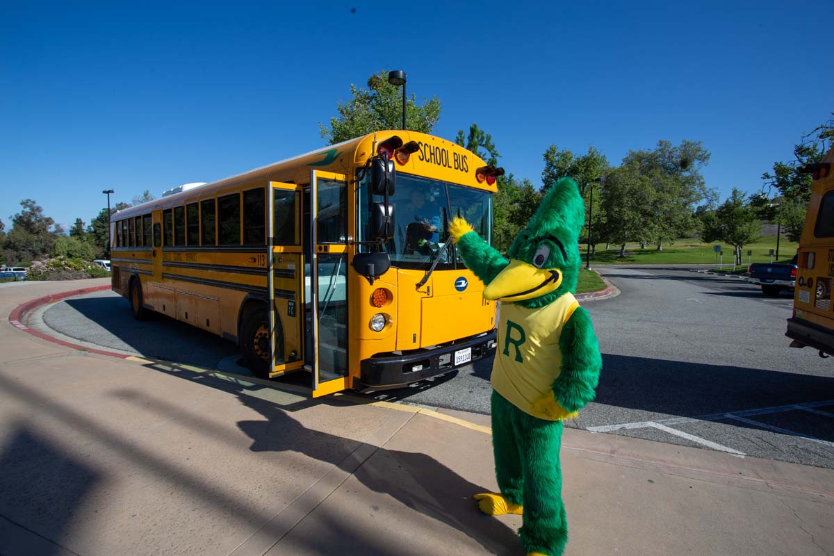 People enjoying Senior Day