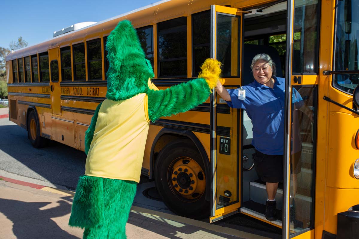 People enjoying Senior Day