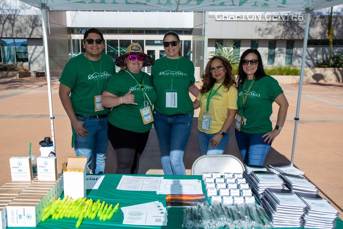 People enjoying Senior Day