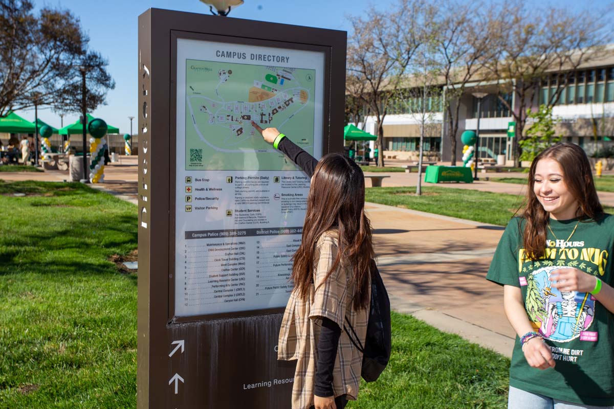 People enjoying Senior Day