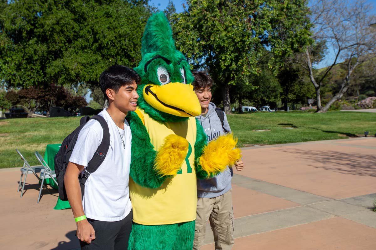 People enjoying Senior Day