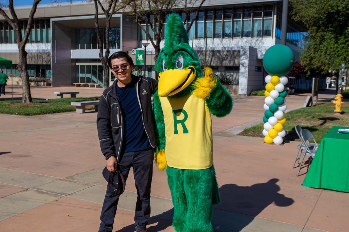 People enjoying Senior Day