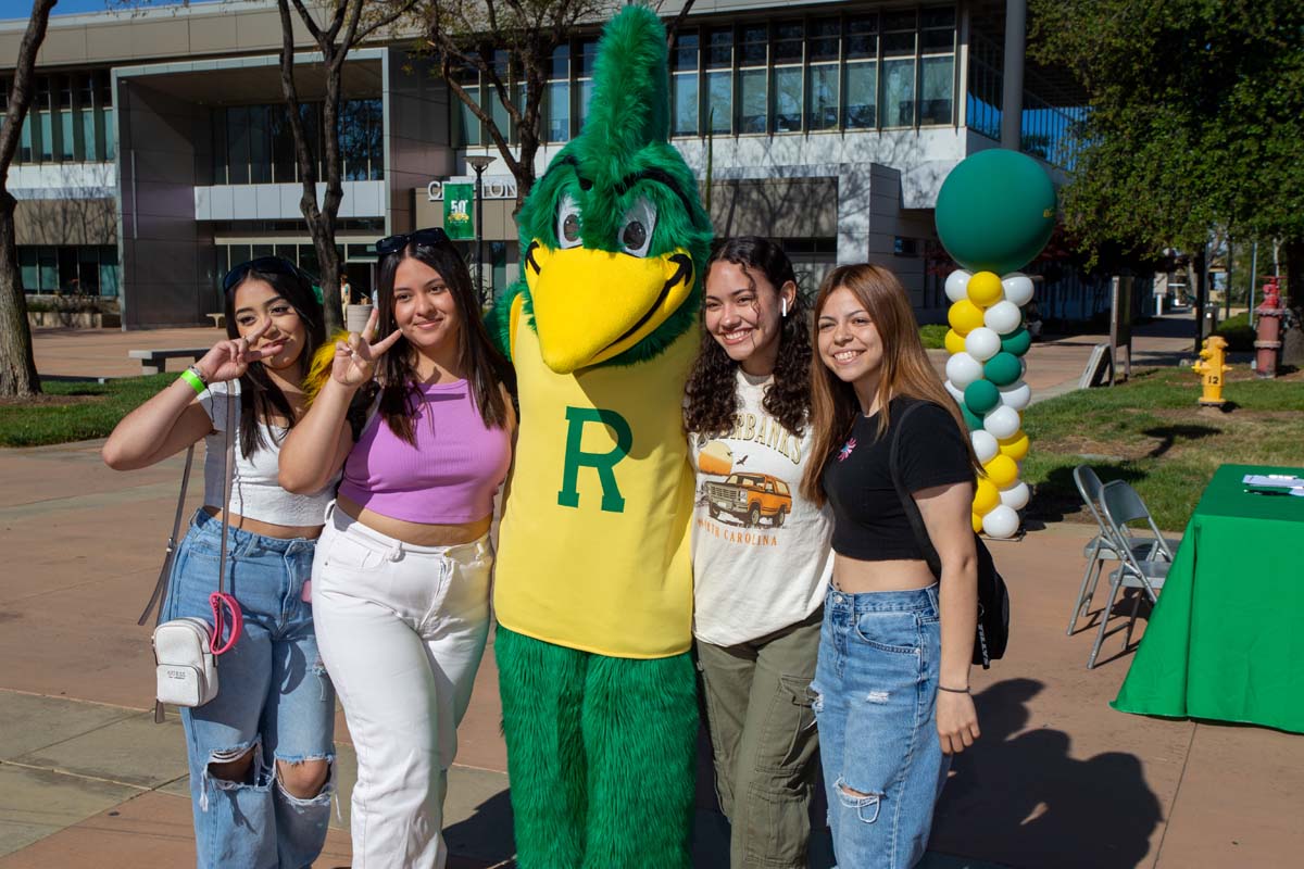 People enjoying Senior Day