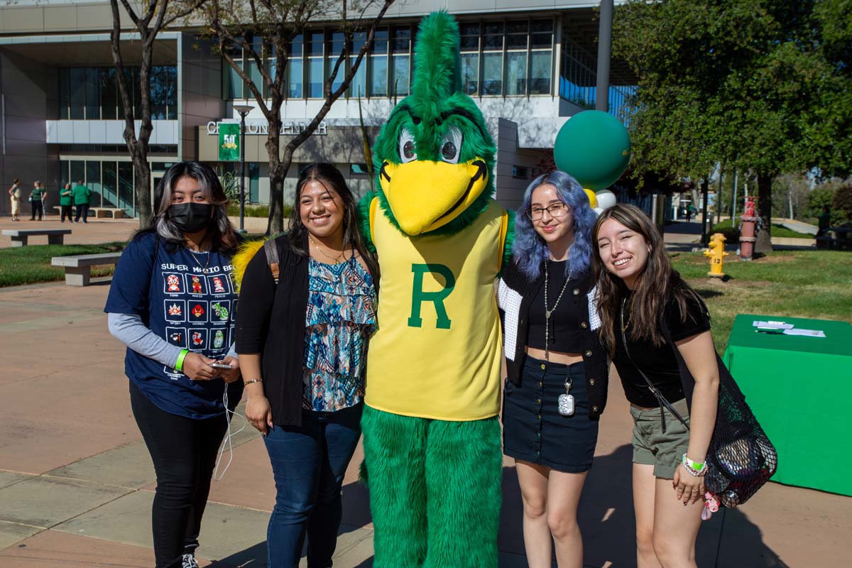 People enjoying Senior Day