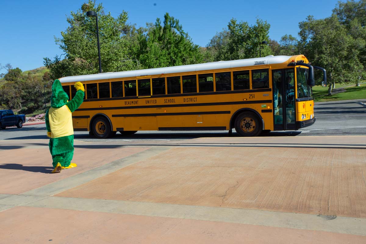 People enjoying Senior Day