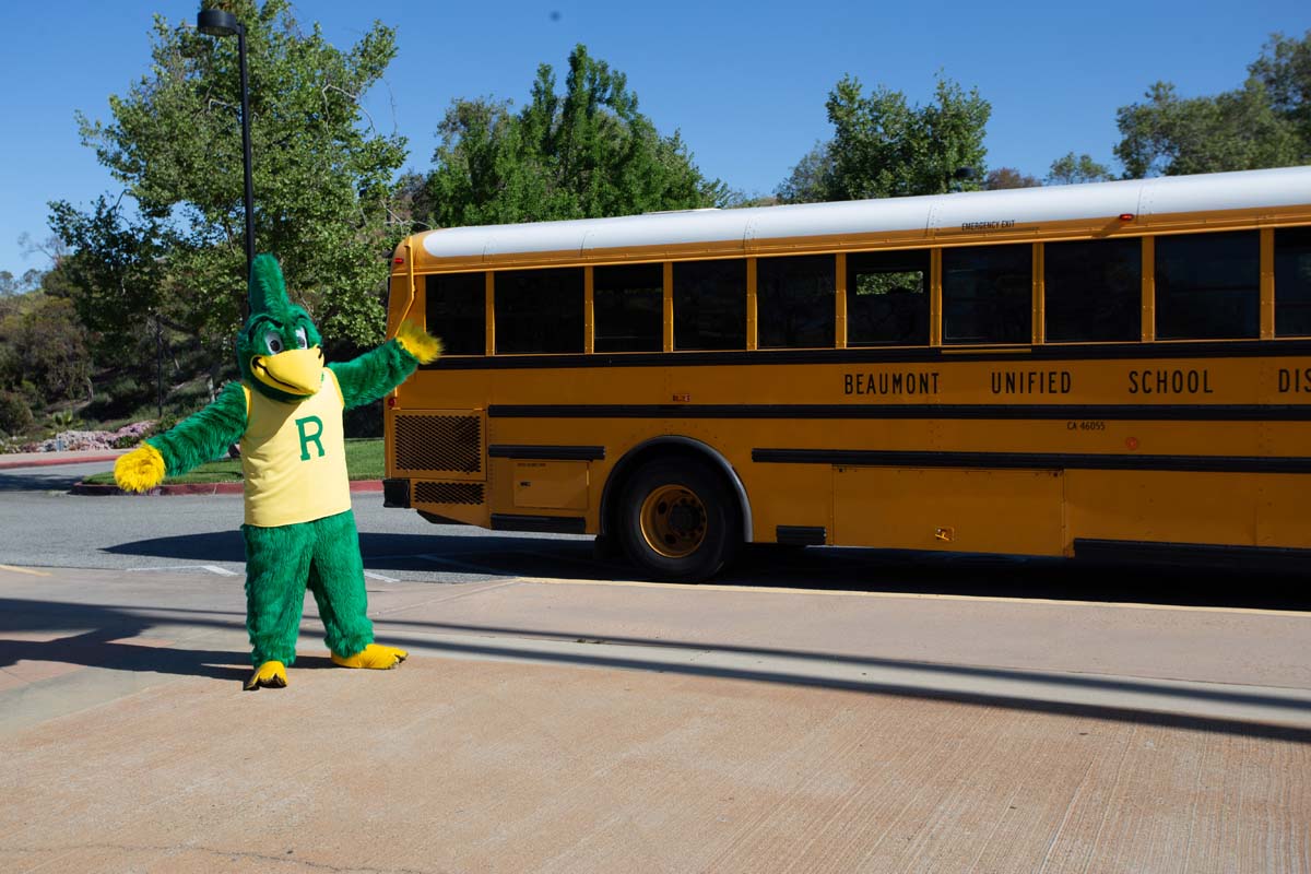 People enjoying Senior Day