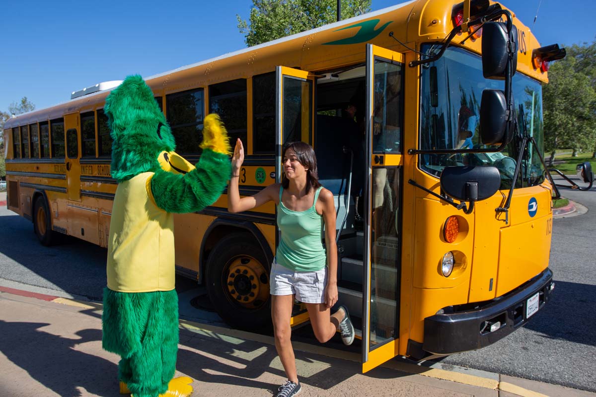 People enjoying Senior Day
