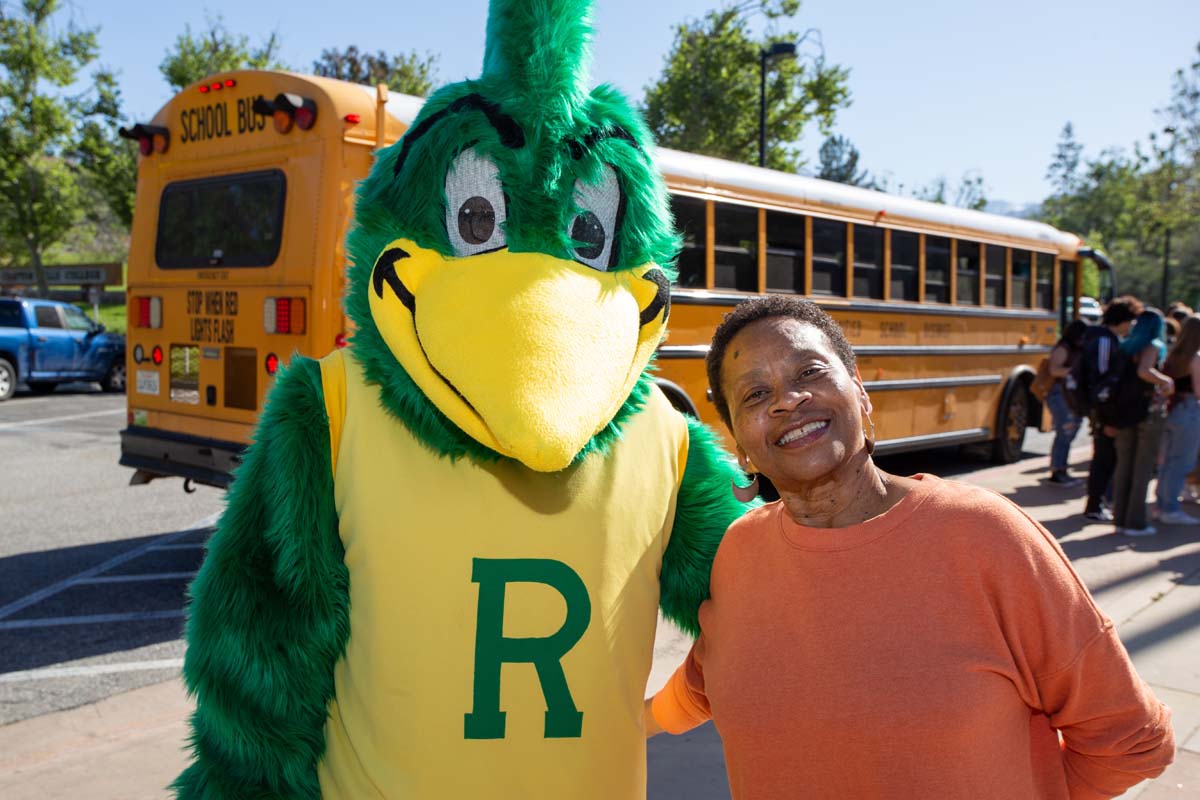 People enjoying Senior Day