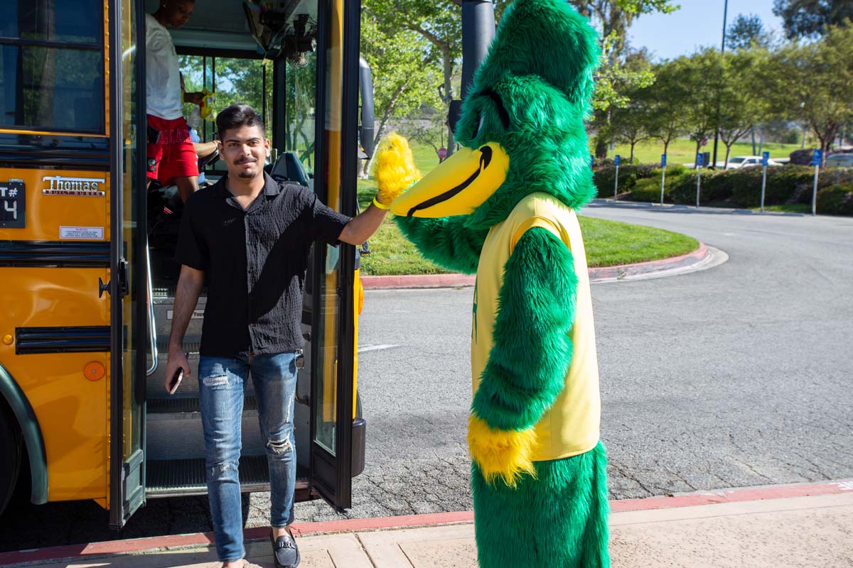 People enjoying Senior Day