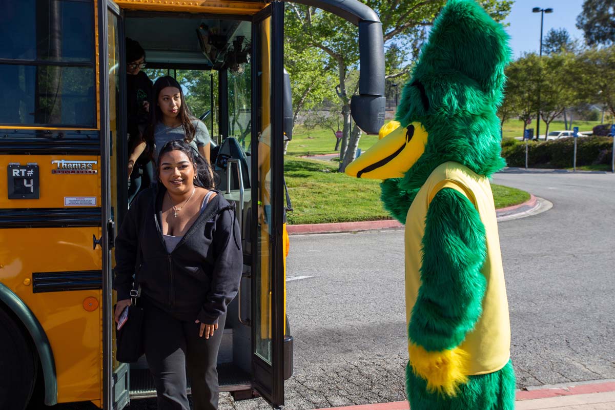 People enjoying Senior Day