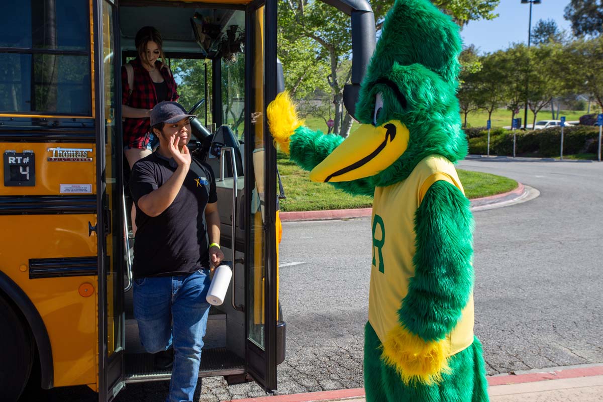 People enjoying Senior Day