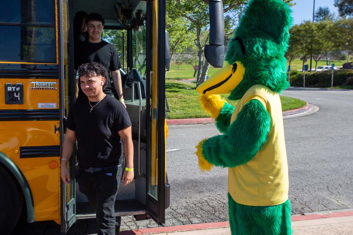 People enjoying Senior Day