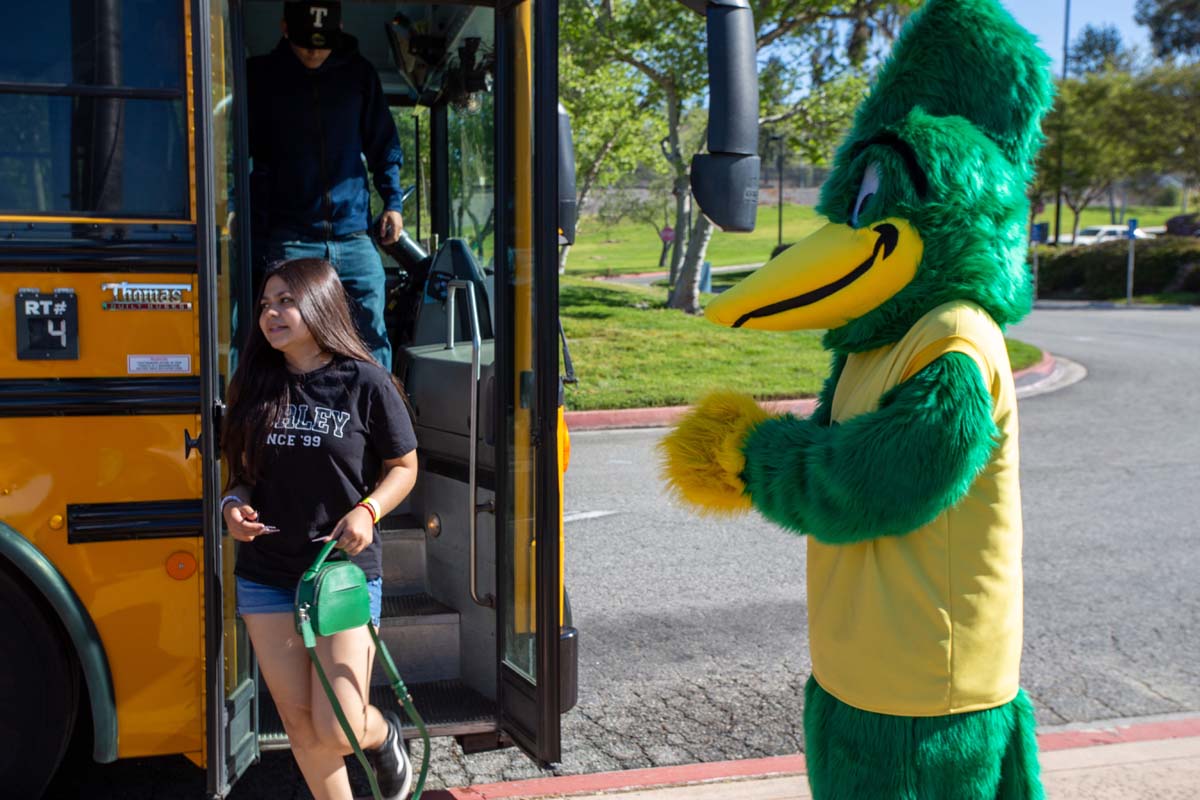 People enjoying Senior Day