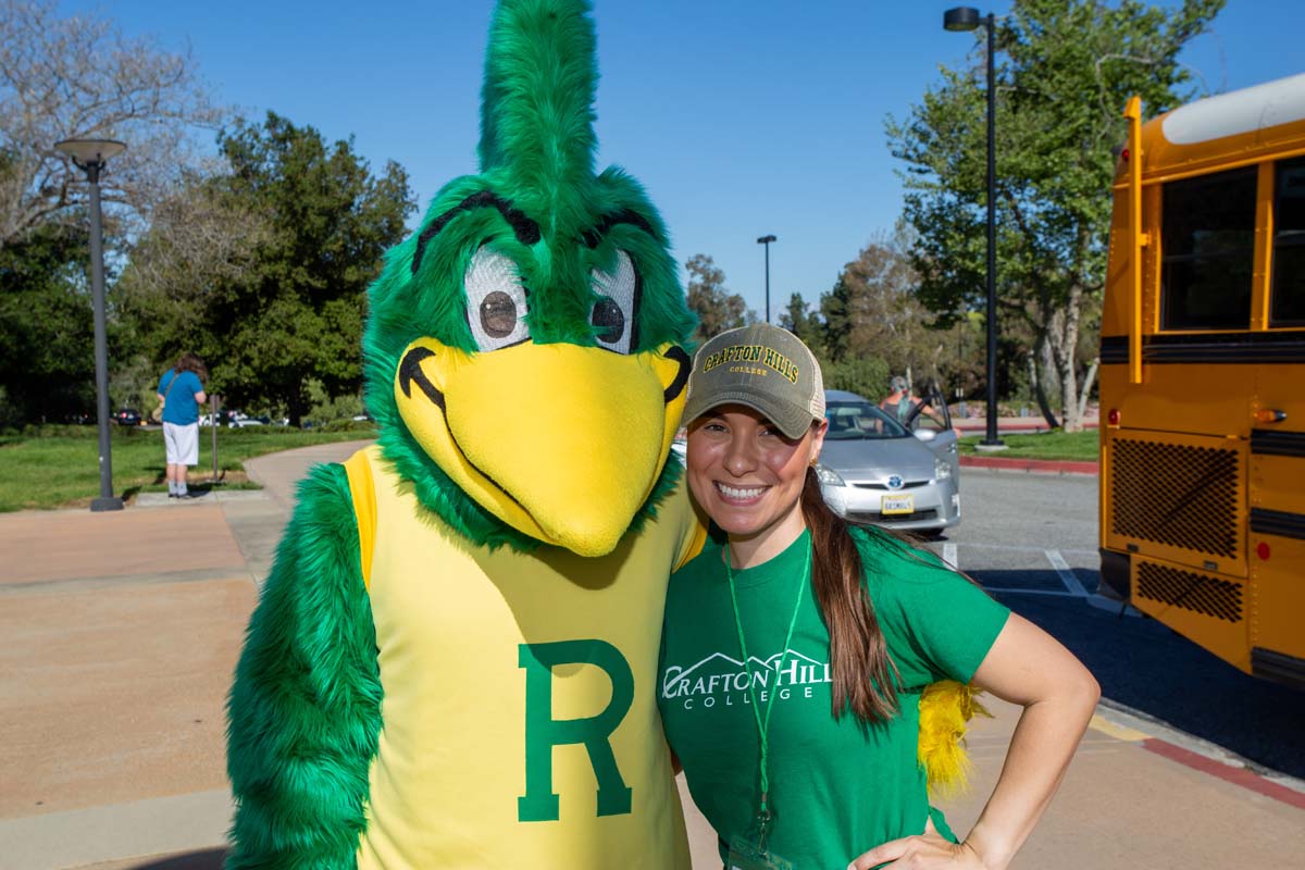 People enjoying Senior Day