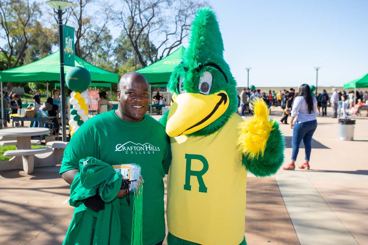 People enjoying Senior Day