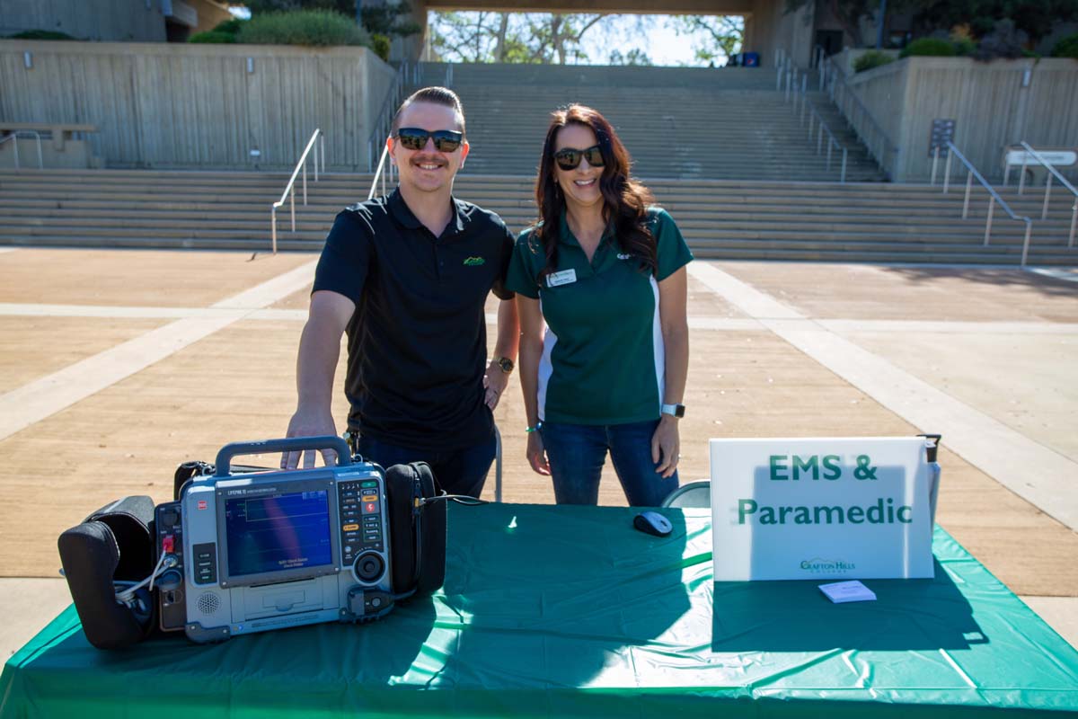 People enjoying Senior Day
