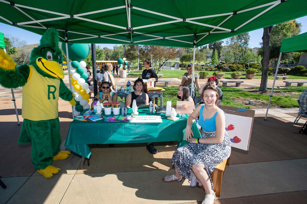 People enjoying Senior Day