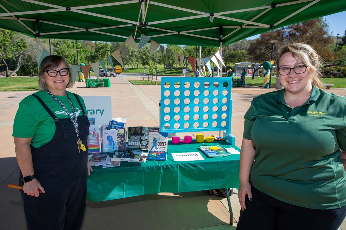 People enjoying Senior Day