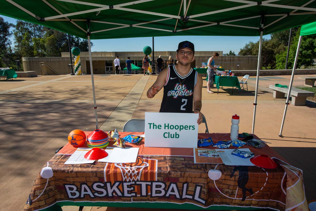 People enjoying Senior Day