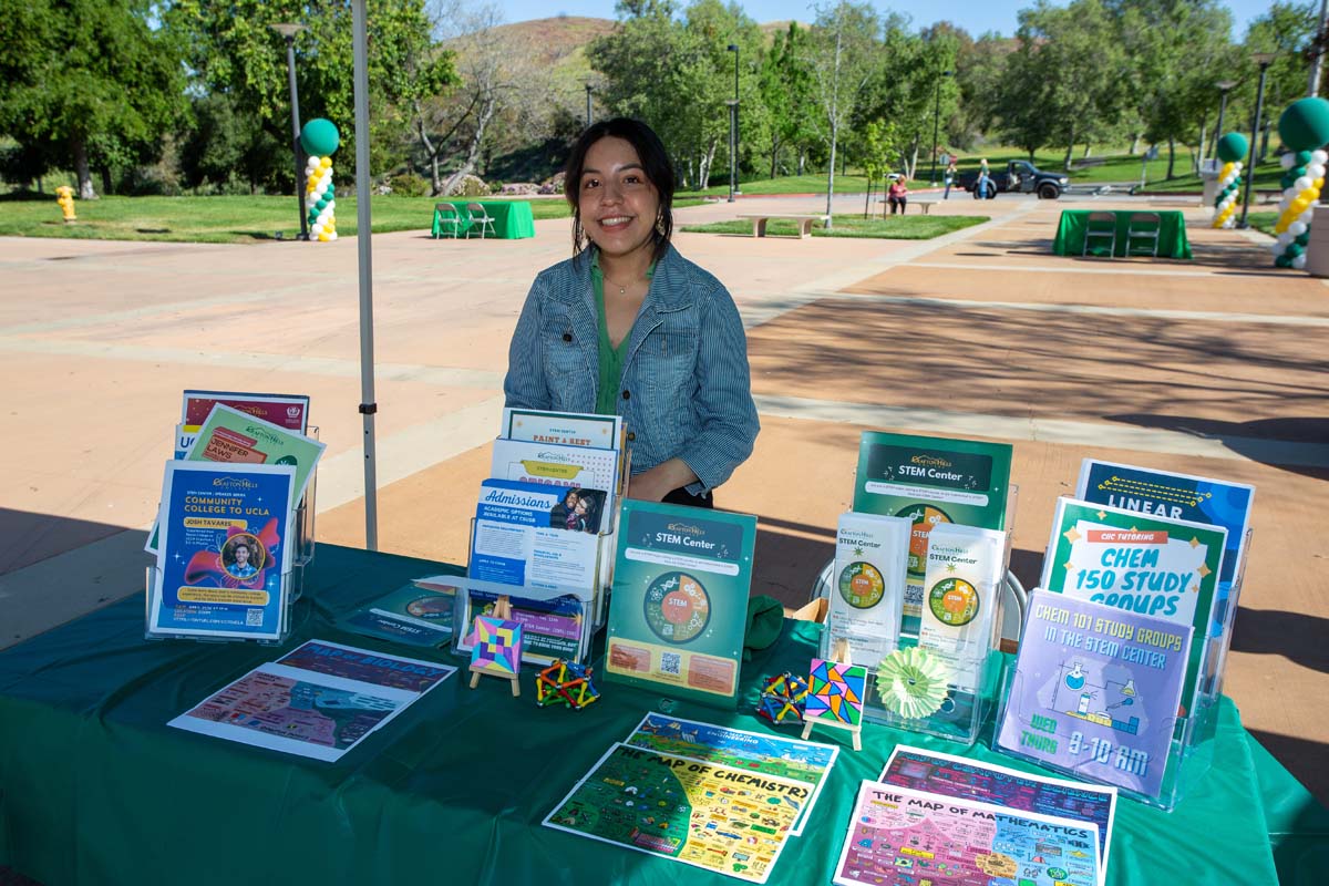 People enjoying Senior Day