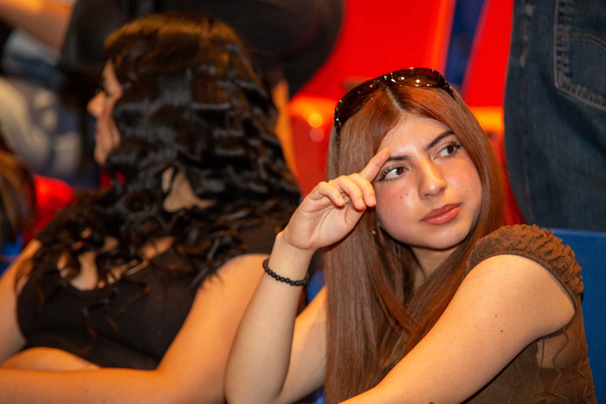 People enjoying Senior Day