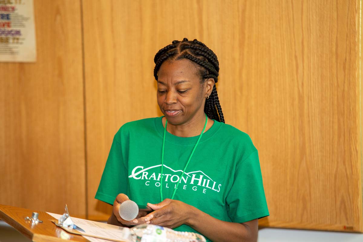 People enjoying Senior Day