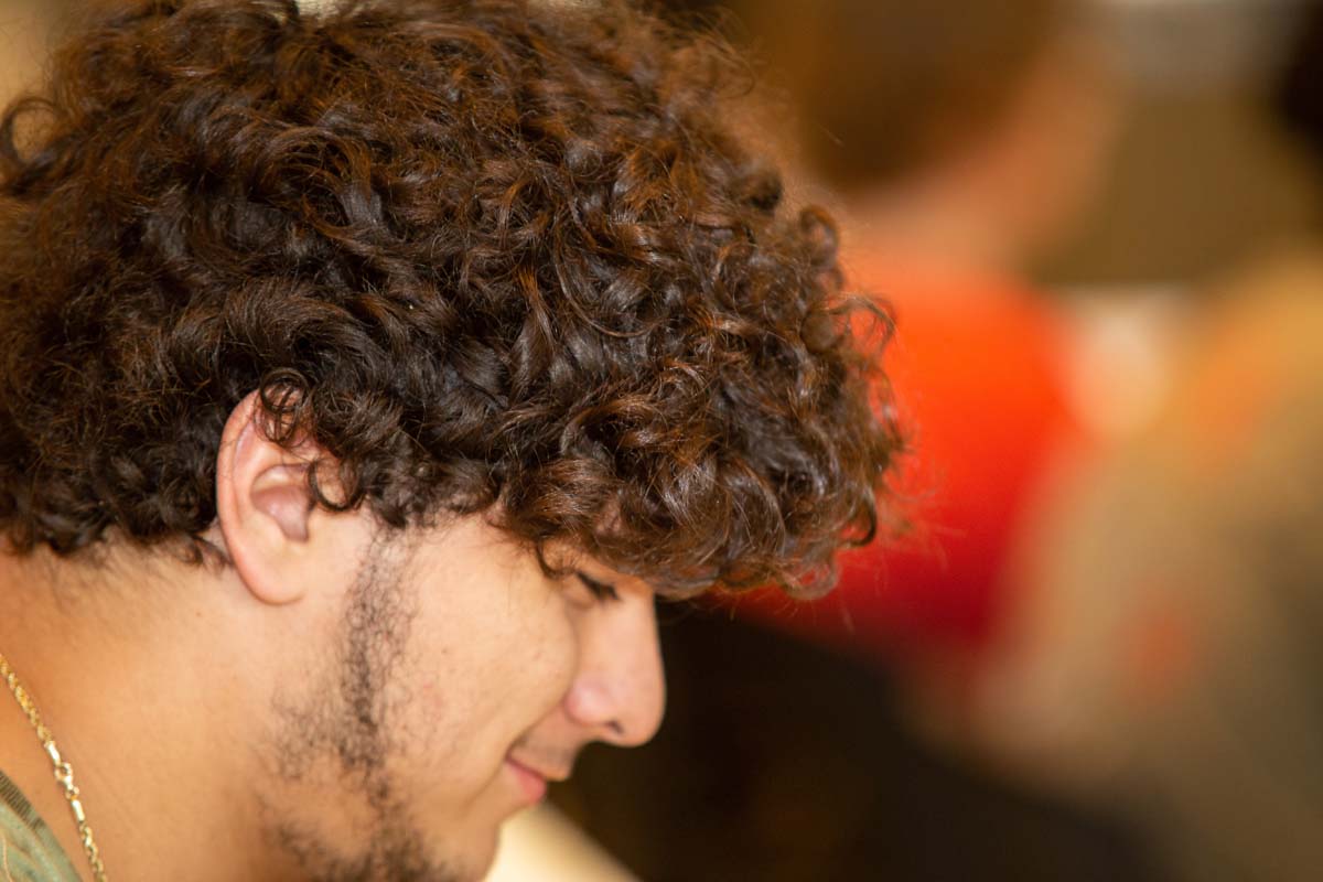 People enjoying Senior Day