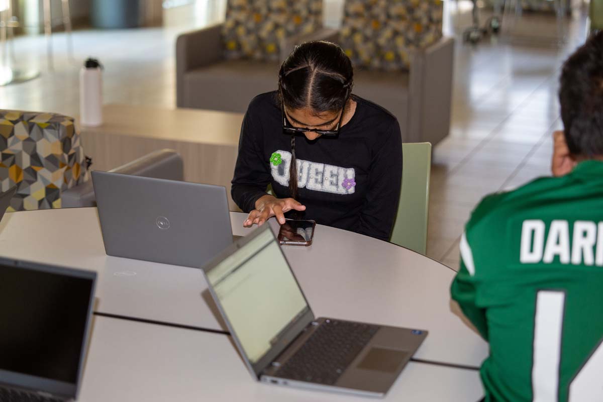 People enjoying Senior Day