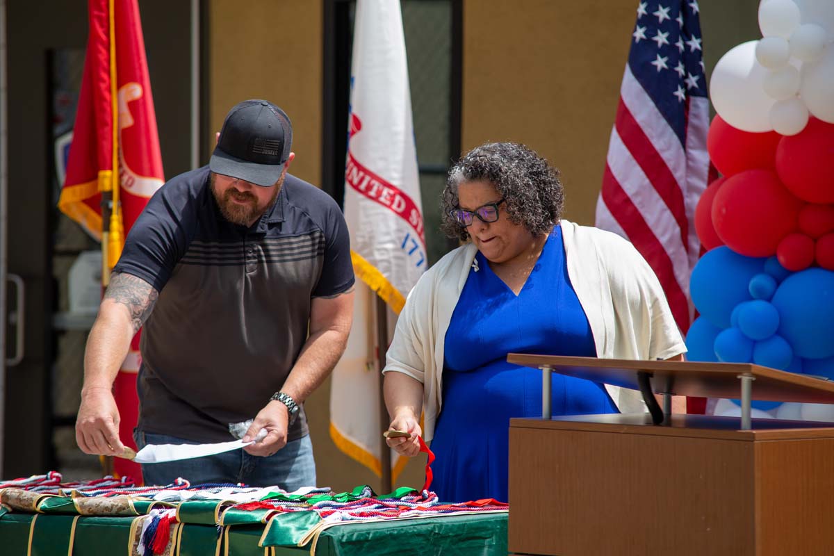 People enjoying the VRC Graduation