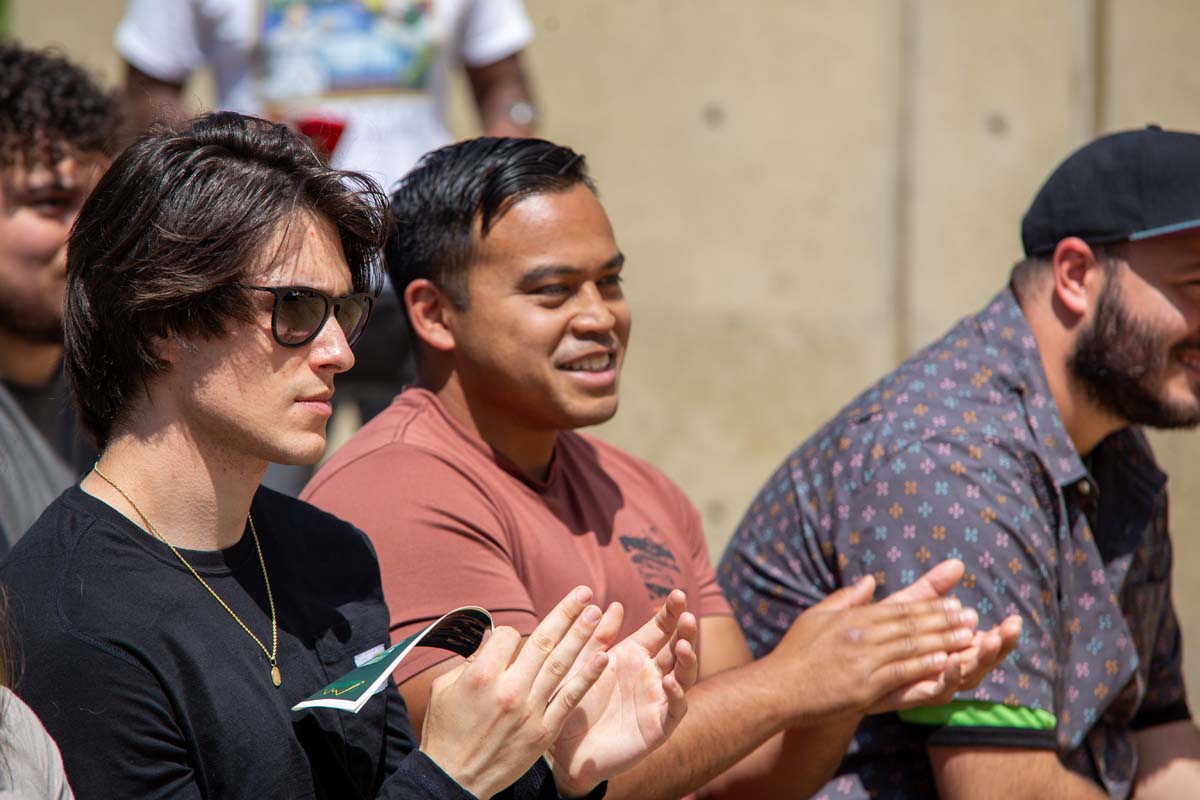 People enjoying the VRC Graduation