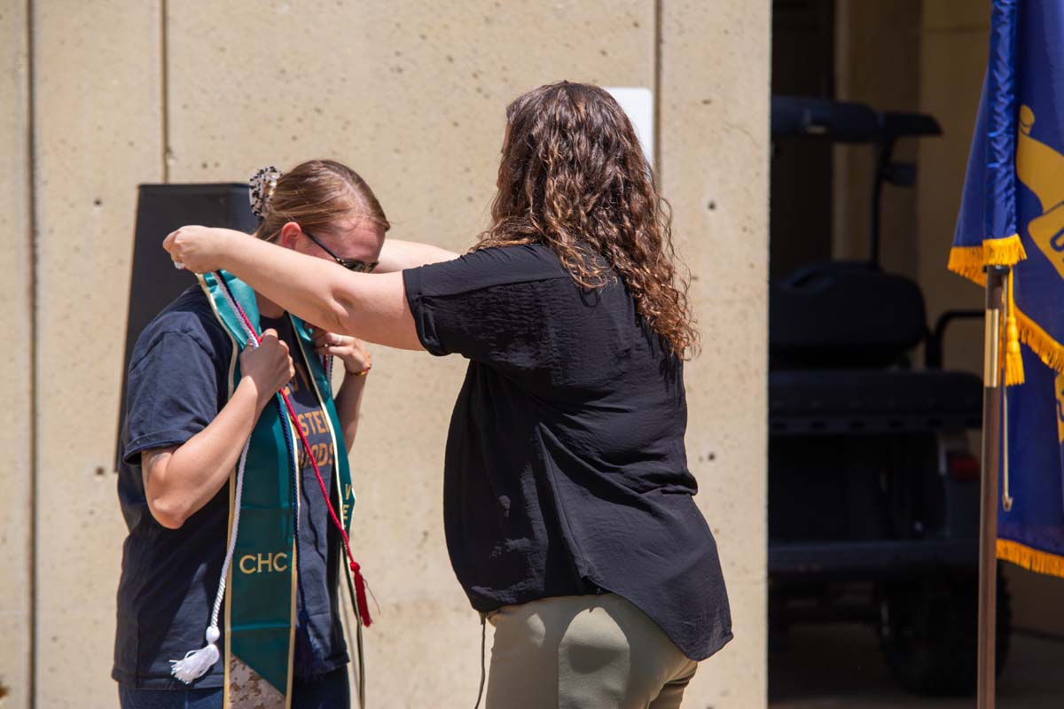 People enjoying the VRC Graduation