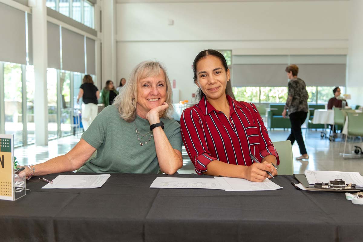 Student attends CHC Scholarship Reception