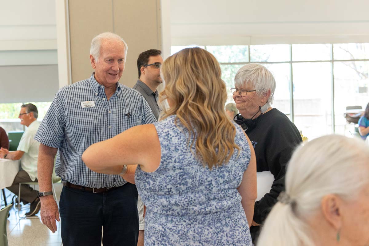 Student attends CHC Scholarship Reception