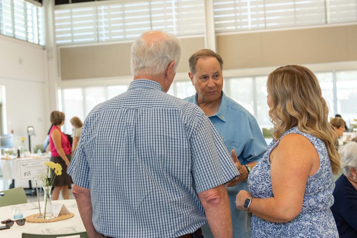 Student attends CHC Scholarship Reception