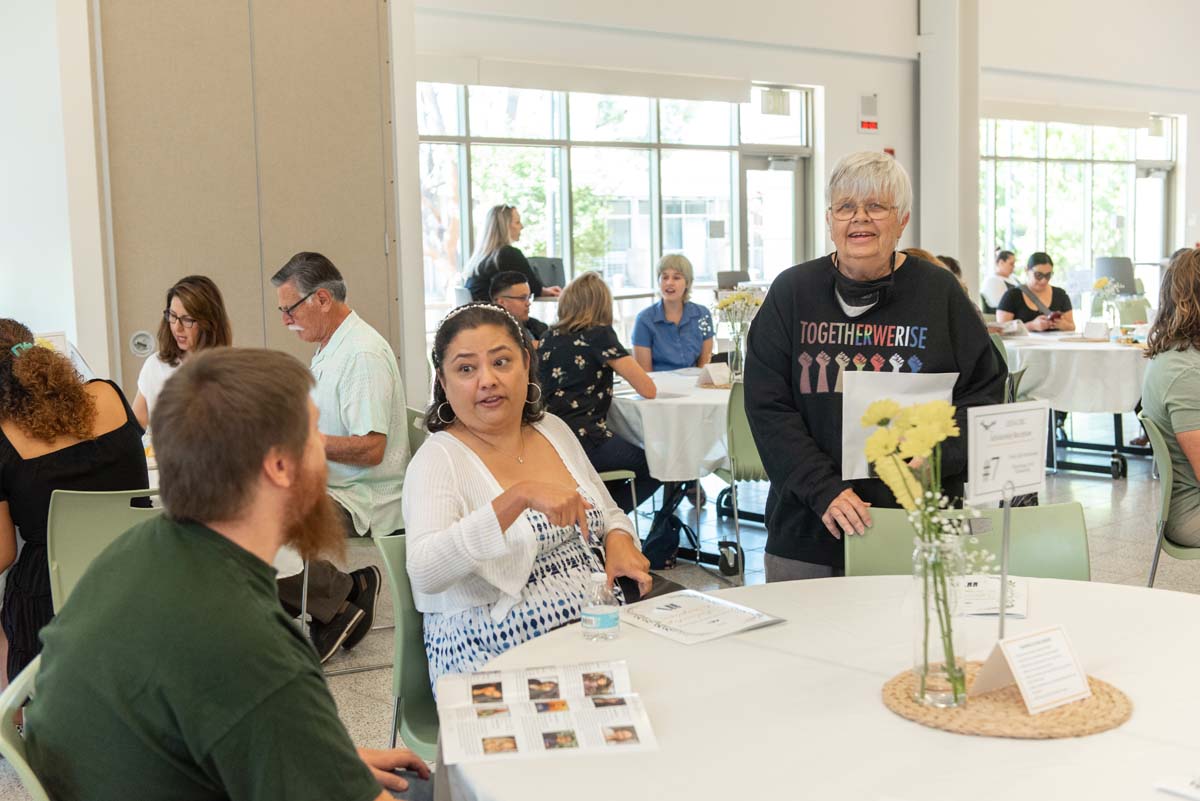 Student attends CHC Scholarship Reception